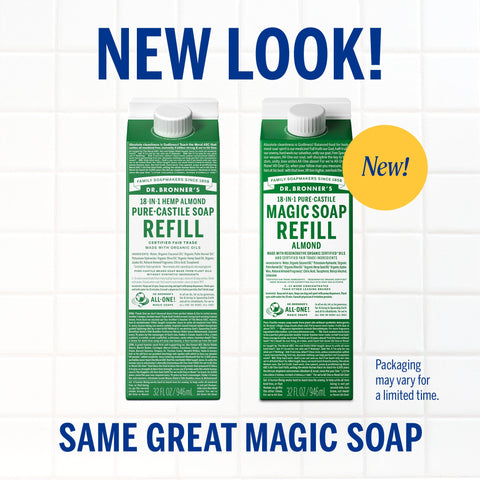Pure-Castile Magic Soap Refill