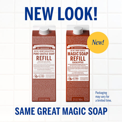 Pure-Castile Magic Soap Refill