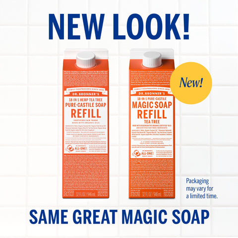 Pure-Castile Magic Soap Refill