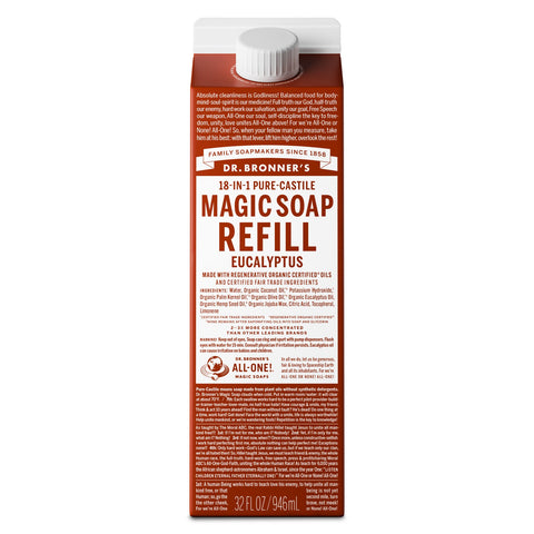 Pure-Castile Magic Soap Refill